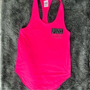Victoria’s Secret PINK | Neon Pink Athletic Racerback Tank